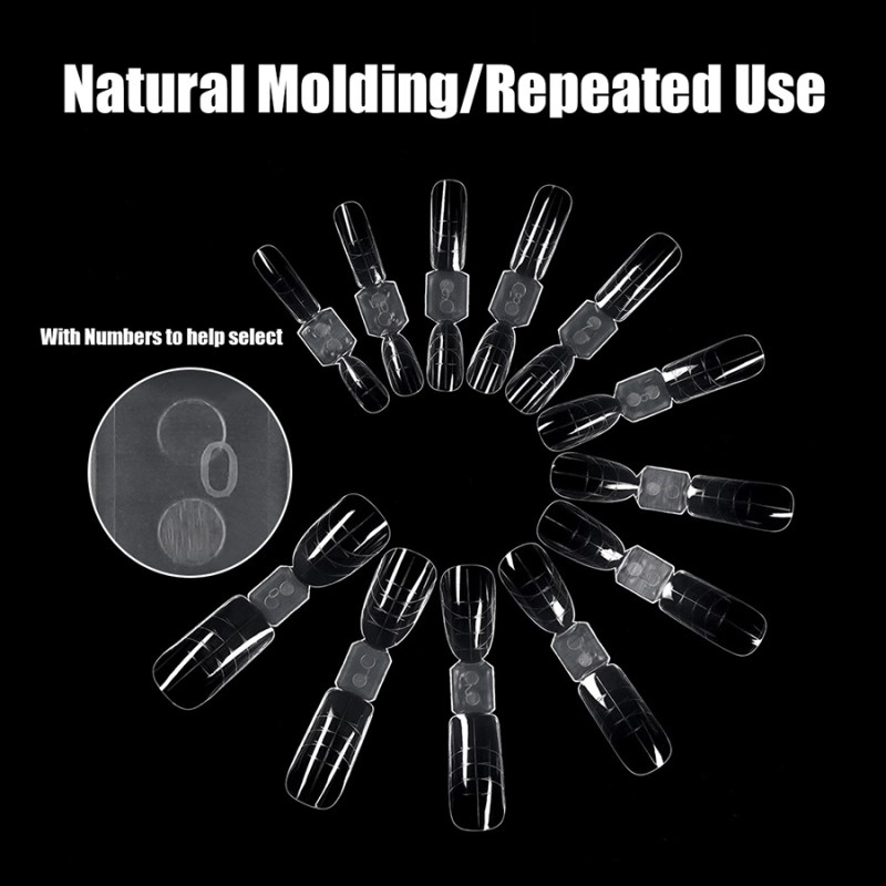 rntip-194 nail extension model (120 piece box)