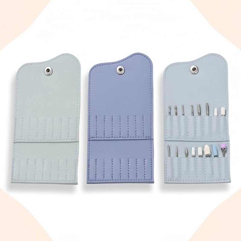 rnt-826 加厚レザー ネイル研磨ヘッド収納バッグ