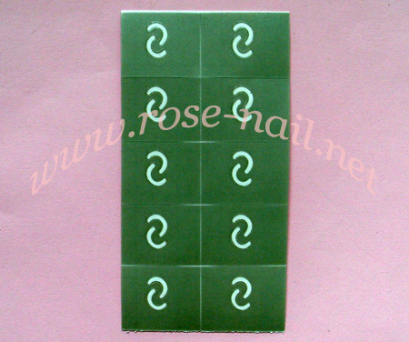 RNAD-66 Nail Art Stencil