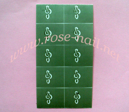 RNAD-72 Nail Art Stencil