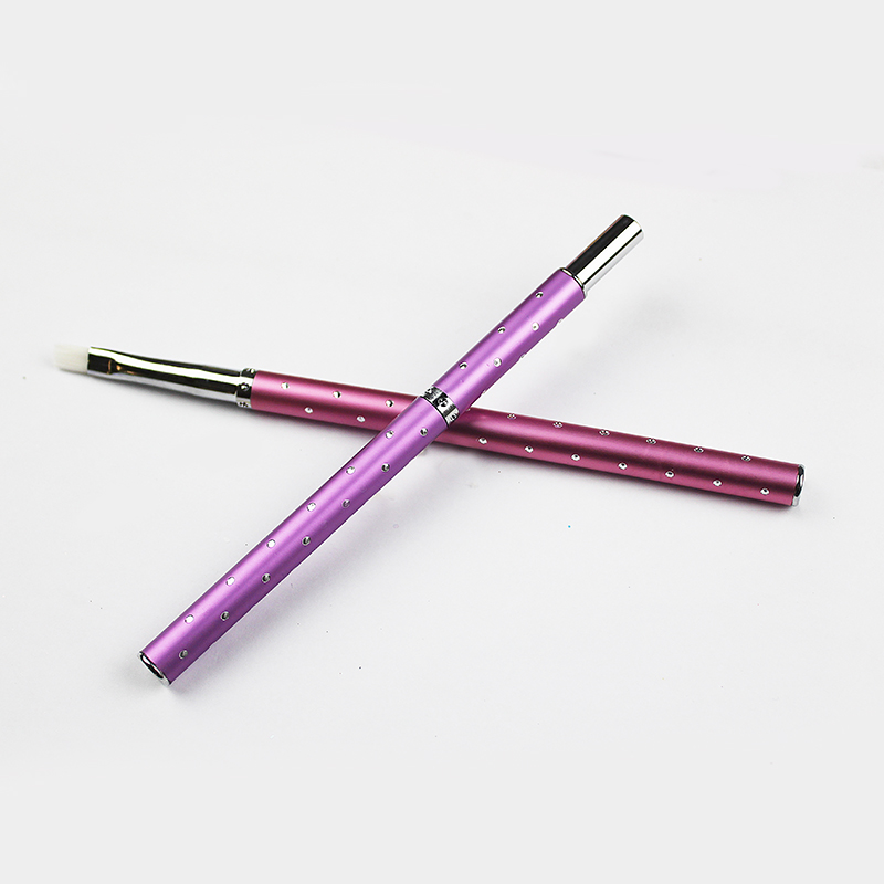 Frosted Pink Nail Art Brush