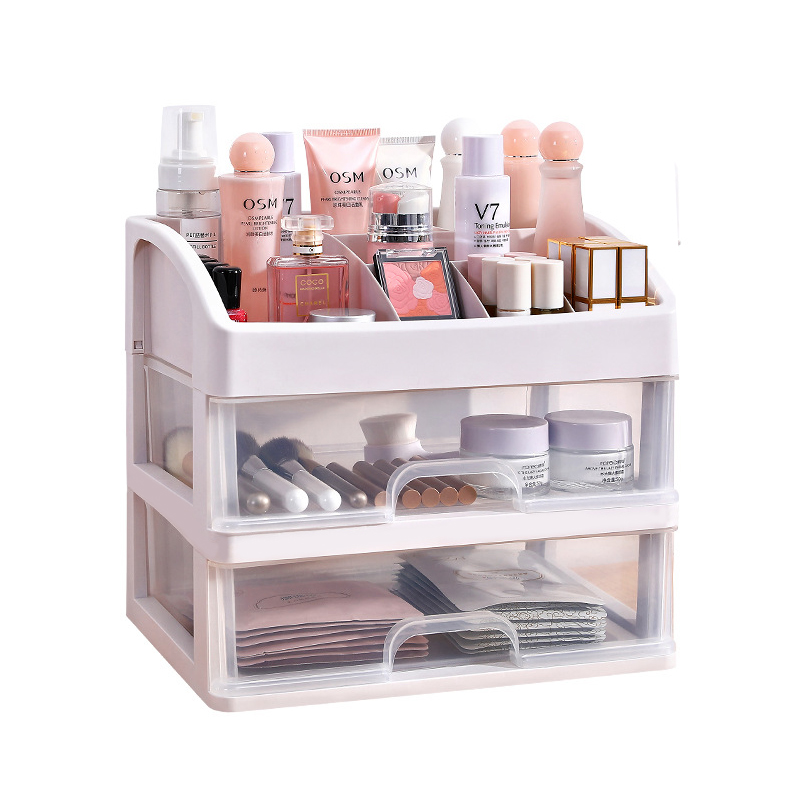 Double-Deck Cosmetic Case