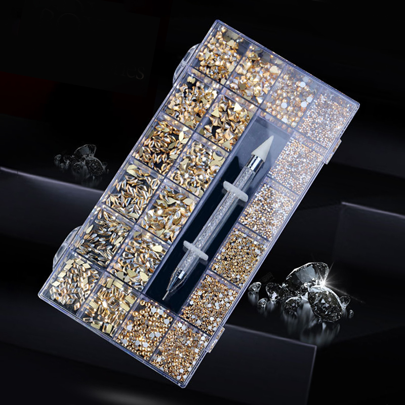 21-Block Rhinestone Deco