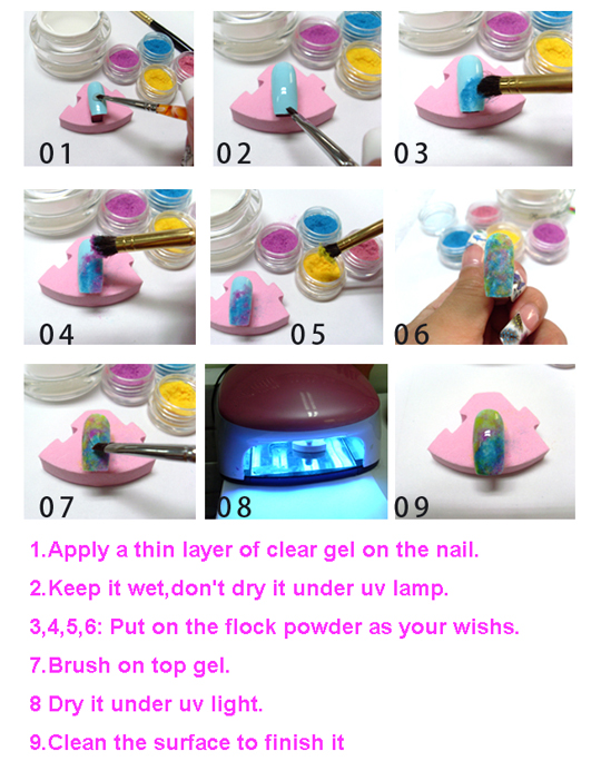 rnflp-01 flock powder set