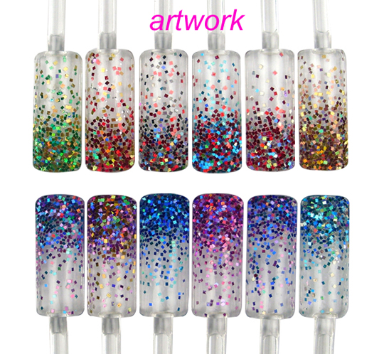 rnag-33 1mm colorful nail powder