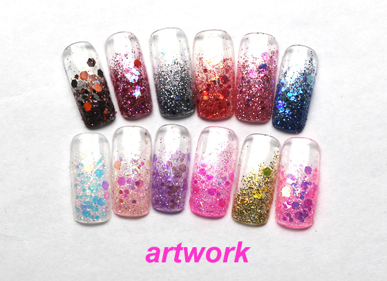 rnag-41 glitter nail powder