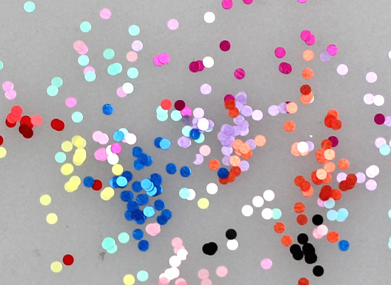 珠光色1毫米圆形亮片