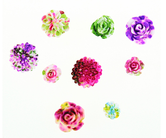 rnac-91 resin nail flower