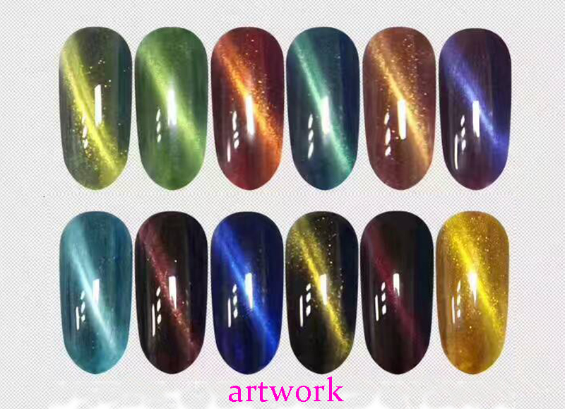 colored magnet powder