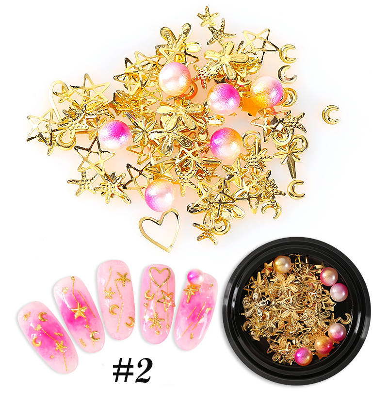 assorted metallic flakes