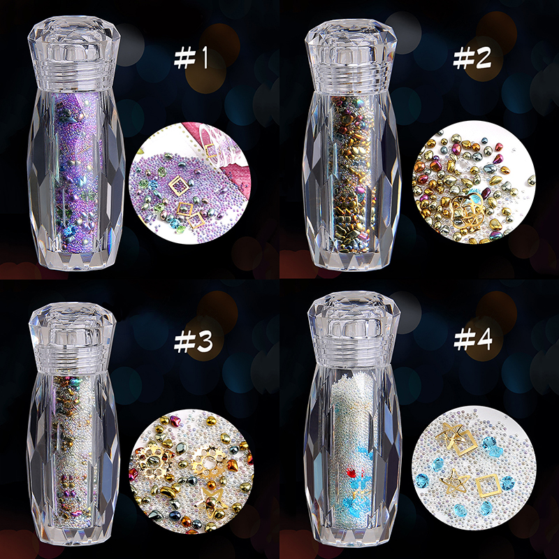 assorted rhinestone&pearl deco
