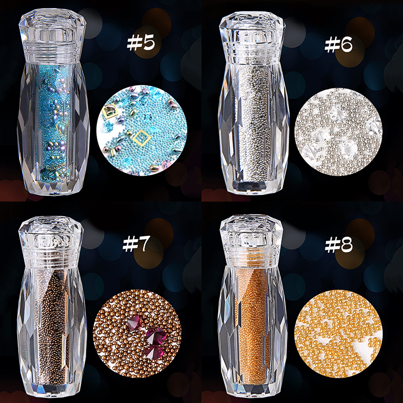 assorted rhinestone&pearl deco