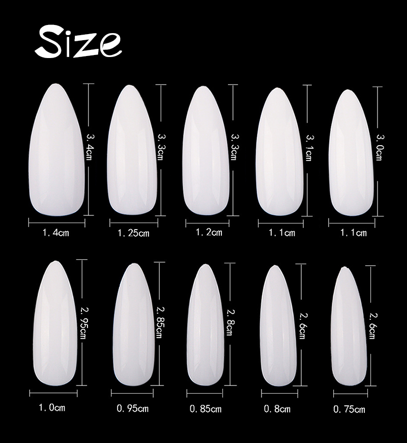 almond tip in case pack(600 tips)