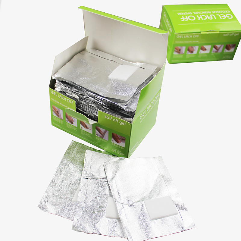 nail remover foil