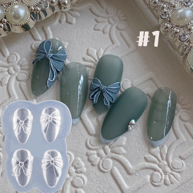 bowknot gel mold