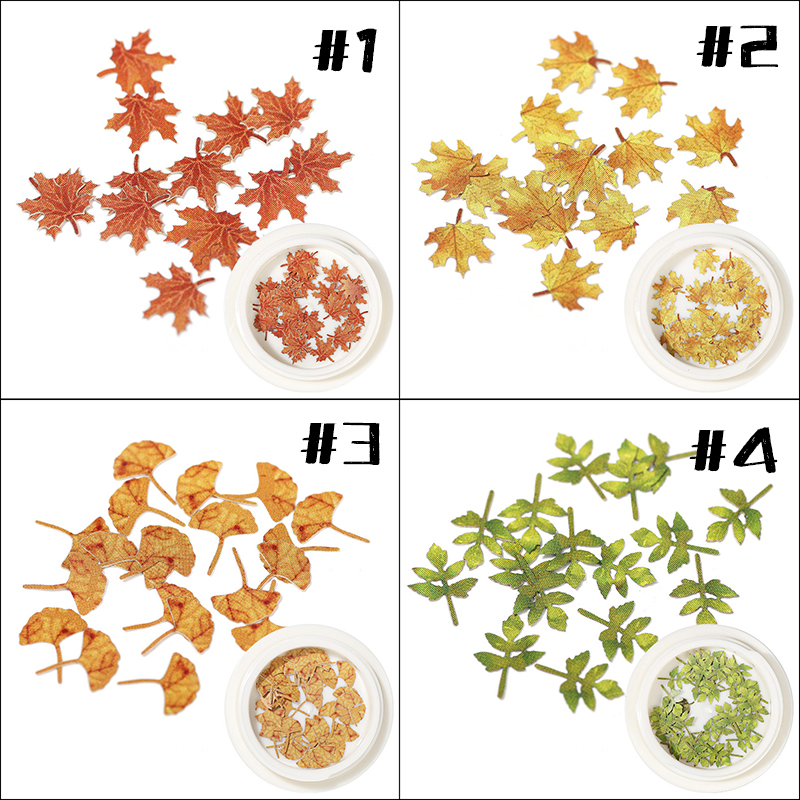 木浆片树叶饰品