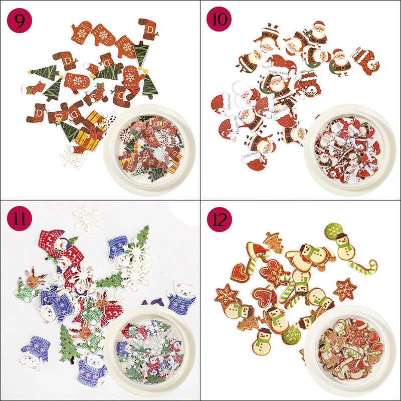 christmas wooden sheet decoration