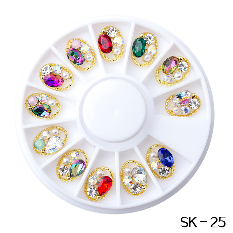 metal rhinestone decoration collection-3