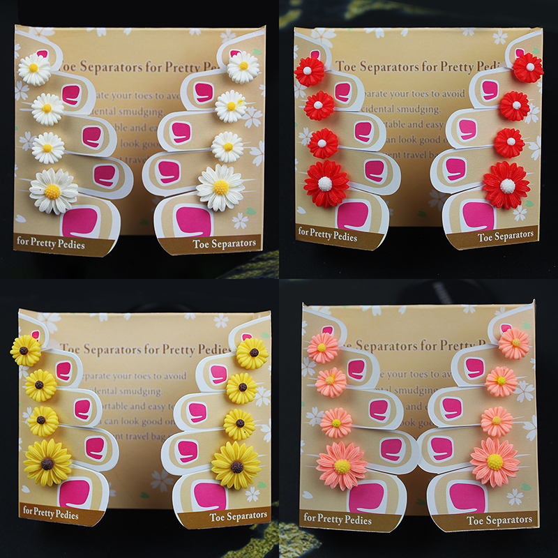 daisy silicone toe separator