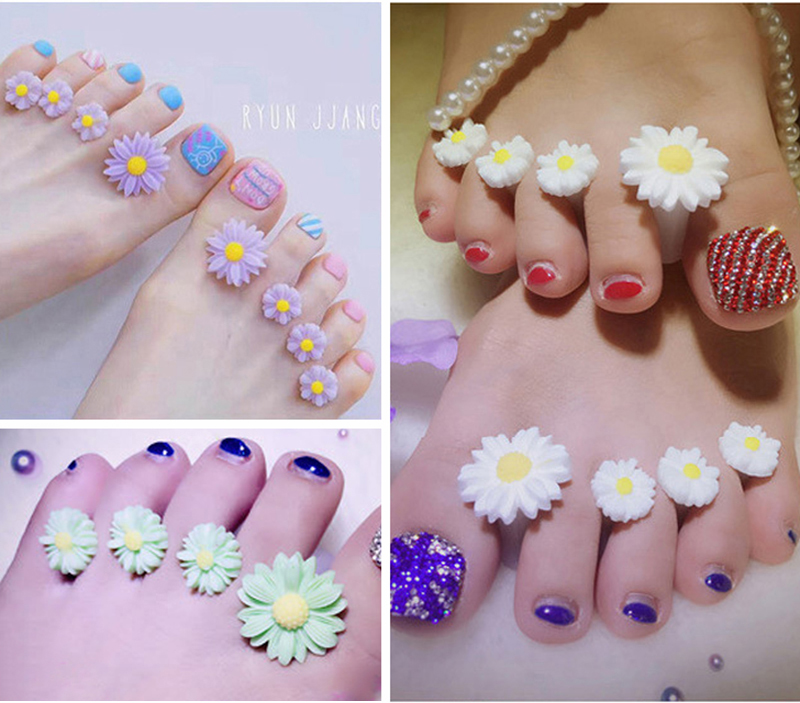 daisy silicone toe separator
