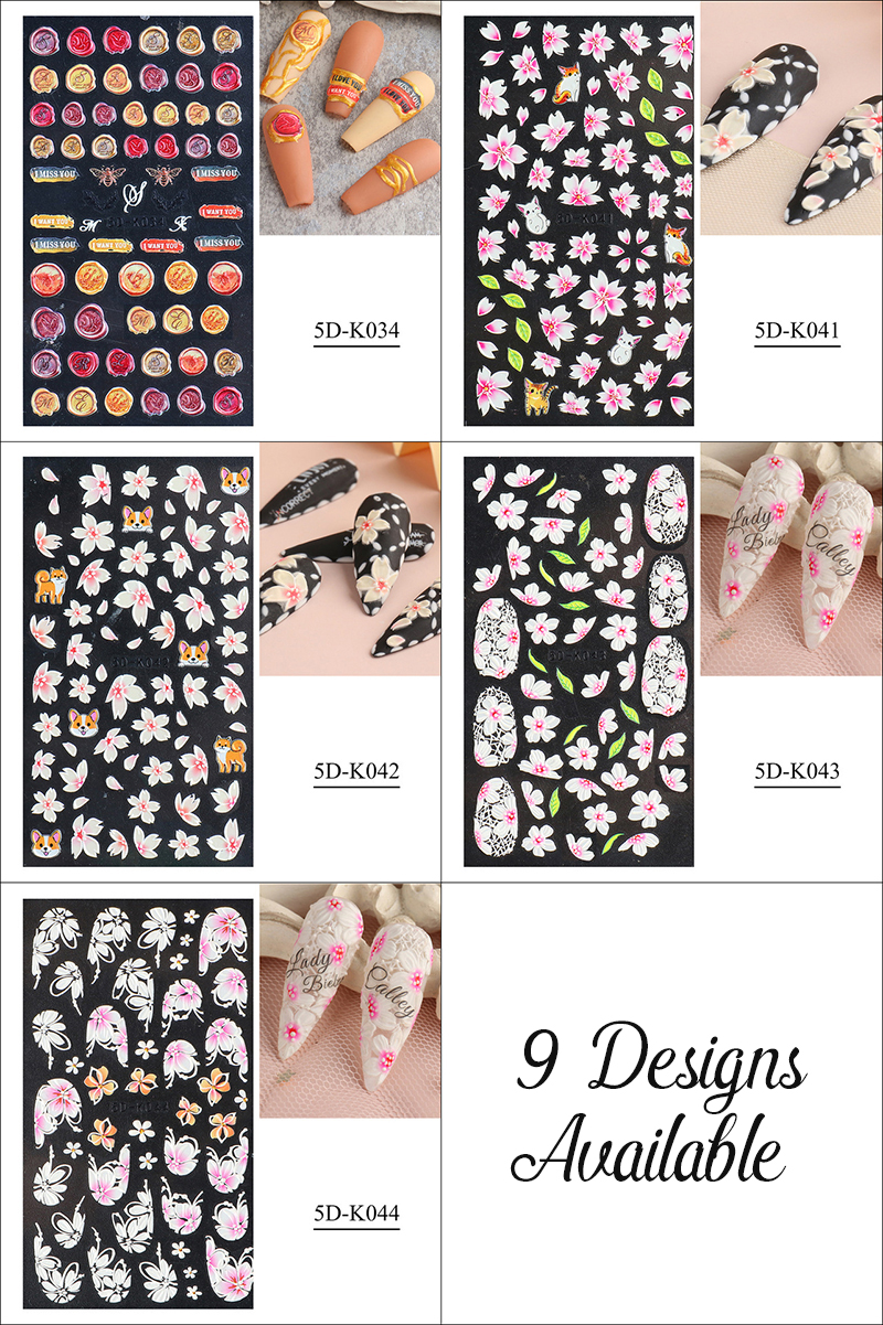 5d stereoscopic sticker