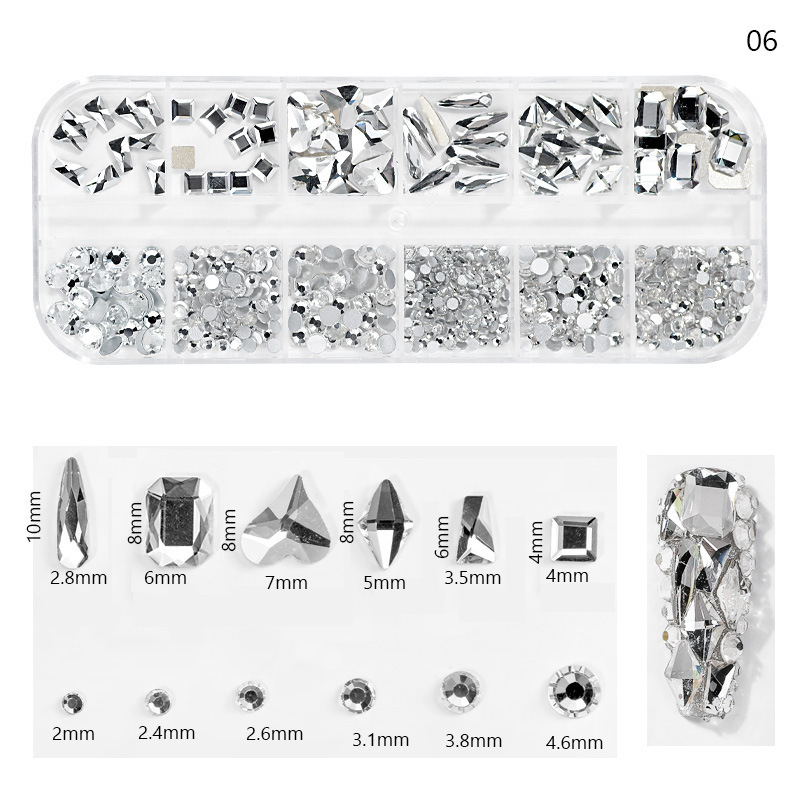 rnar-295 flat-bottom rhinestone set