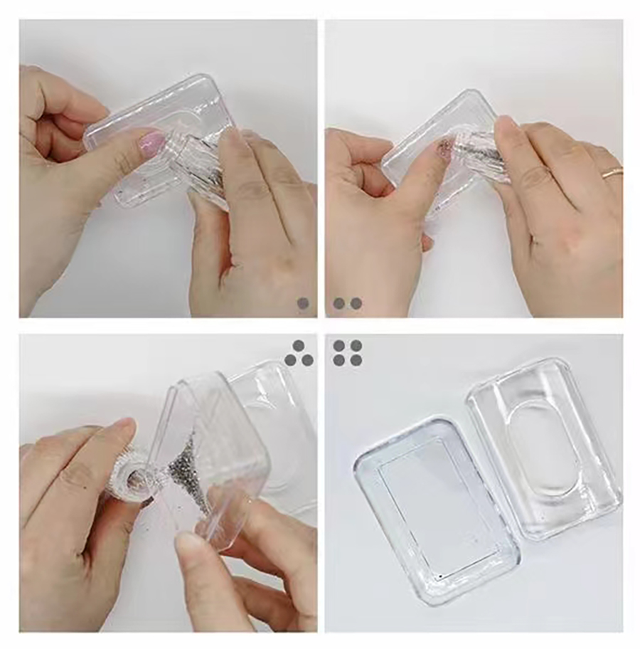 nail powder storage box