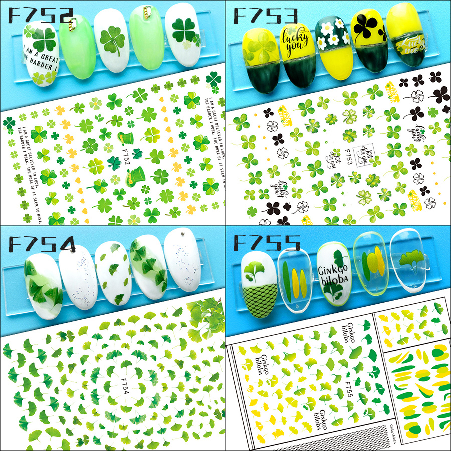 f series nail stickers
