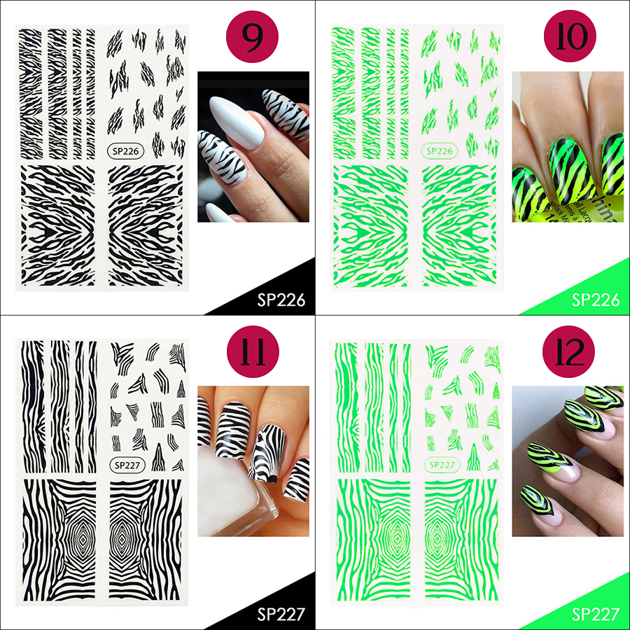 green fluorescent sticker