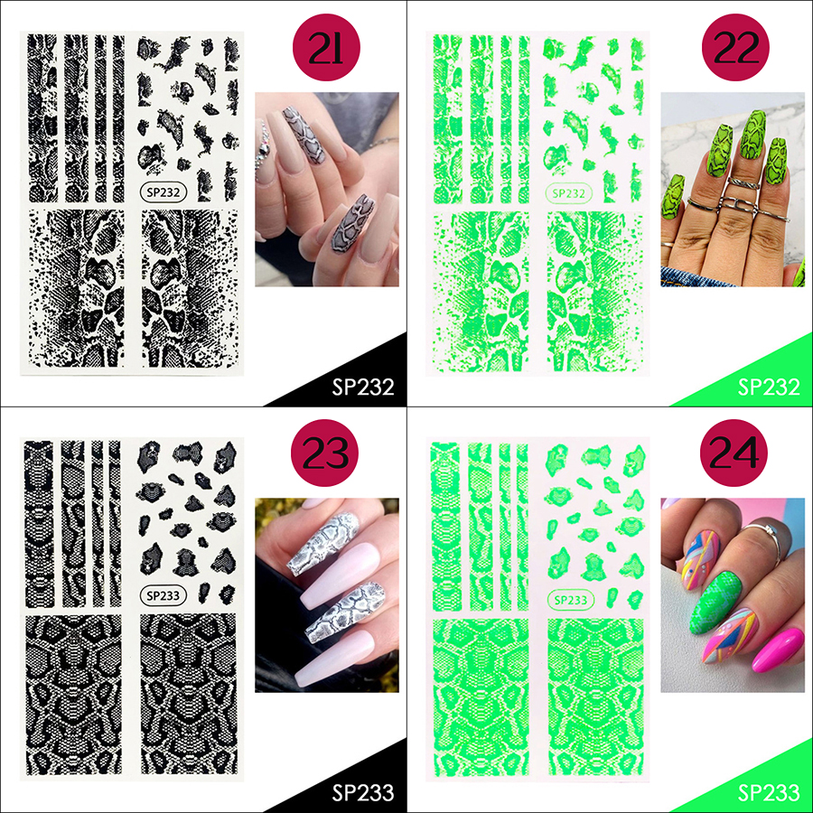 green fluorescent sticker