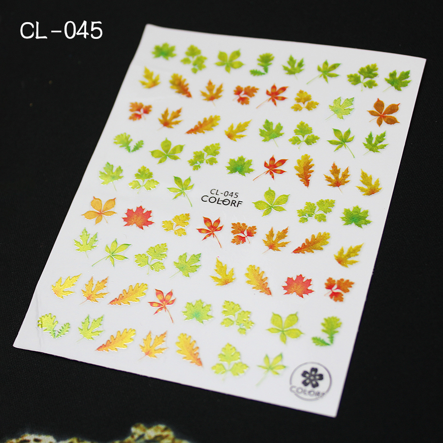 cl系列花卉指甲贴