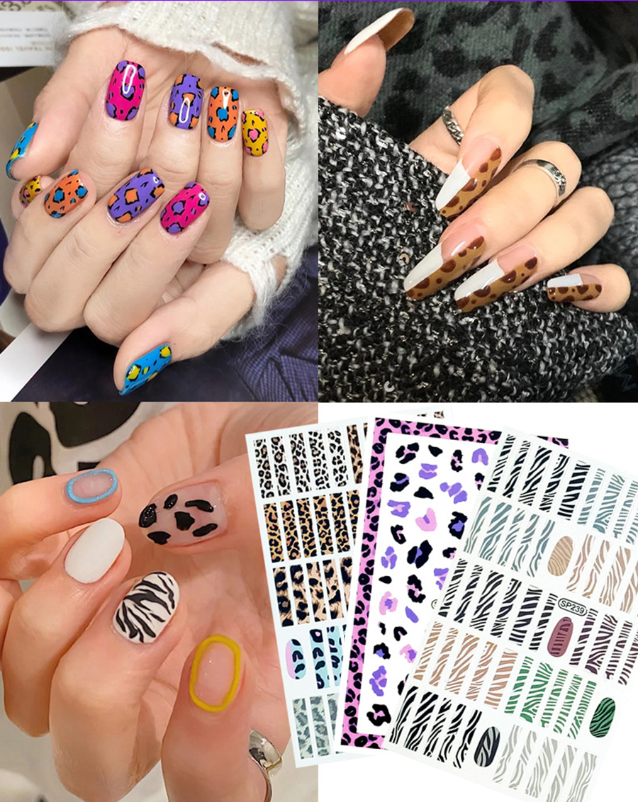 sp234-245 nail sticker